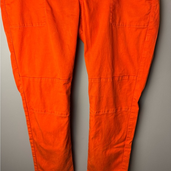 Cabi 6046 Coral Orange Utility Pant - Sz 14 - Picture 6 of 8